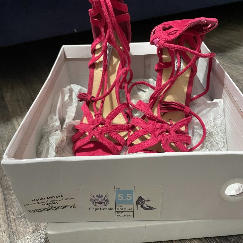 Brand New Hot Pink Heels